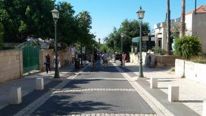 רחוב המייסדים והמדרחוב של זכרון יעקב